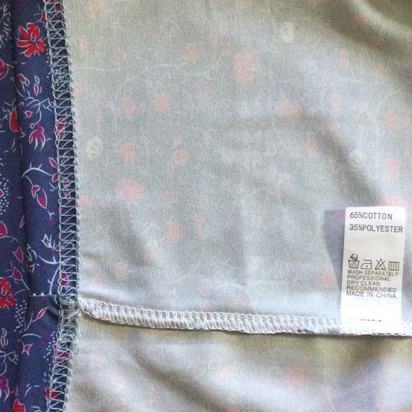 2 Floral Tank Blouses NWOT - Picture 6 of 6